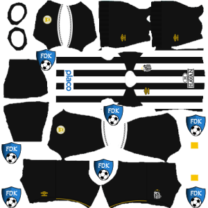Santos FC kit dls 2025 away