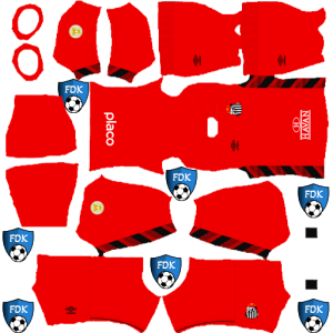 Santos FC kit dls 2025 gk third