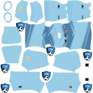Sao Paulo FC kit dls 2025 gk home
