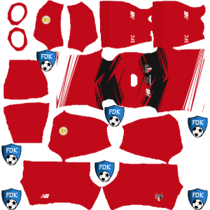 Sao Paulo FC kit dls 2025 gk third
