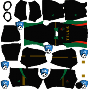 Vancouver Whitecaps FC dls kit 2025 third temp