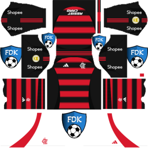 flamengo dls kit 2025 home