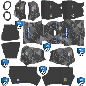 Rosario Central kit dls 2025 gk away