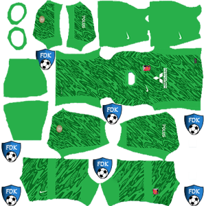 Urawa Red Diamonds cwc kit dls 2025 gk home