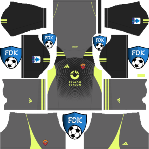 AS Roma dls kit 2026 gk home