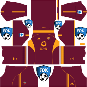 AS Roma dls kit 2026 home