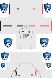 Besiktas JK Football League Kits 2026