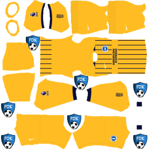 Brighton Hove Albion kit dls 2026 third