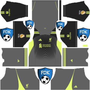 Liverpool dls kit 2026 gk home