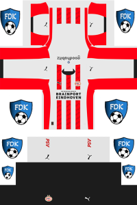 PSV Eindhoven Football League Kits 2026