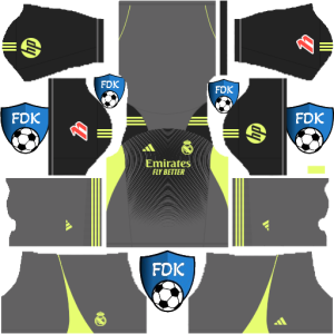 Real Madrid dls kit 2026 gk third