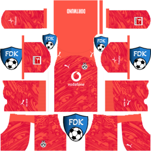 Borussia Dortmund dls kit 2026 gk away