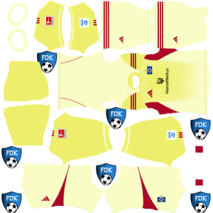 Hamburger SV kit dls 2026 gk home