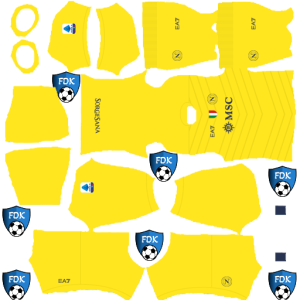 Napoli kit dls 2026 gk third
