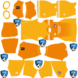 Olympique Lyonnais kit dls 2026 gk away