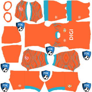 Rayo Vallecano kit dls 2026 gk away