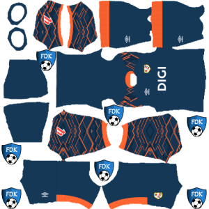 Rayo Vallecano kit dls 2026 gk third