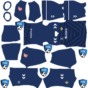 Real Betis kit dls 2026 gk home