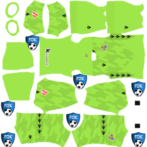 Real Sociedad kit dls 2026 gk away