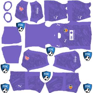 Valencia CF kit dls 2026 gk third