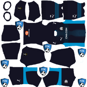 Olympique Marseille kit dls 2026 away